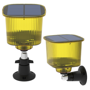 Nuevo diseño de soporte de altavoces al aire libre Registro de energía solar Repellador de aves y animales para granjas de jardín de maíz/campo de cultivo